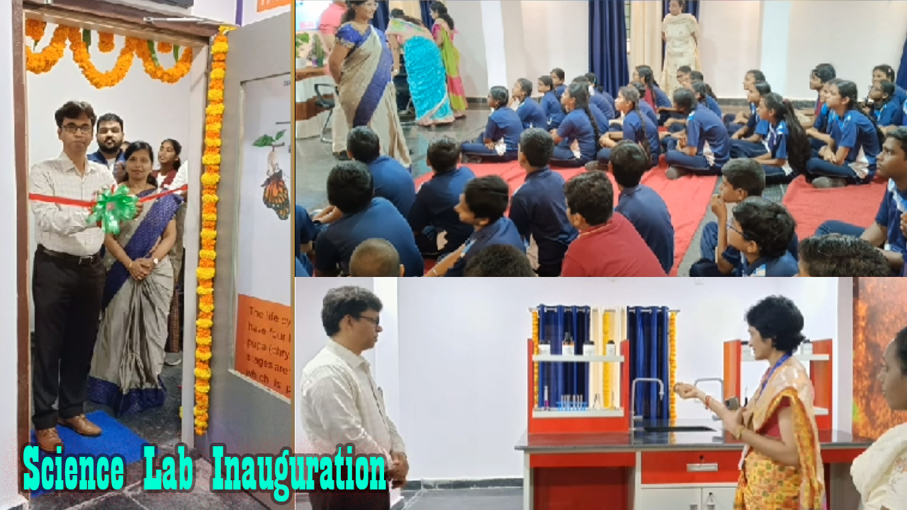 Science Lab Inauguration At Neo Geetanjali School By Dr. Udayabhaskar